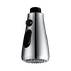 G1/2 Kitchen Pull Out Faucet Head Chrome Shower Nozzle Sprayer Bathroom Sink Tap Replacement Accessory Male Threads Head Aerator