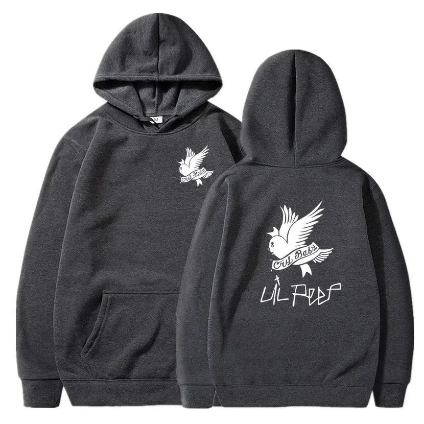 Lil Peep Men's and Women's Hooded Sweatshirts, Lil Love Hoodies, Men's/Women's Sweatshirts Cry Baby Hoddie