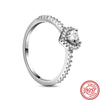 Hot Selling Love Beads Necklace Set Ring Earrings Fit Original Pandora Bracelet Women Luxury Charm Jewelry Gift