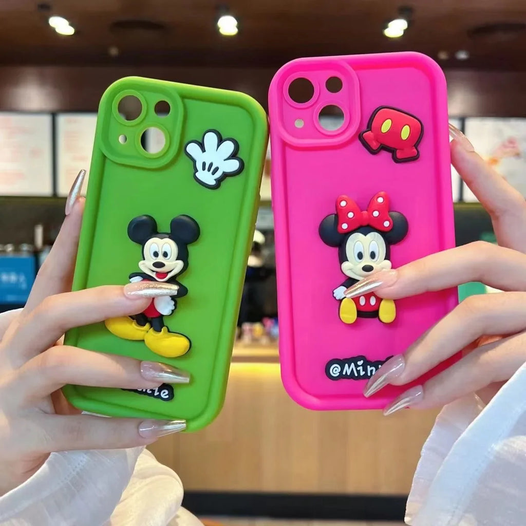 Baby Minnie Mickey for Huawei P60 P30 Pro P40 Lite Nova 10 SE 9 11 11i Multistep Soft TPU Phone Case for Honor 90 70 50 X6 X7 X8