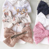 4Pcs/set Solid Hair Bows Clips For Baby Girls Cotton Bowknot Hairpins Barrette New Headwear Bow Clips Kids Hair Accessories Gift