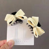 2pcs New Korean Cute Mini Bow Hair Clip Claw Clamp Girls Kawaii Hair Claw Clip Headwear Girls Kids Hair Accessorie Hot