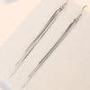 Fanqieliu 925 Silver Needle New Woman's Fashion Jewelry Long Multi Piece Chain Drop Earrings FQL23533