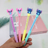 1/4pcs Disney Stirch Diamond pens cartoon stitch Kids Toy press gel pen black stationery supplies student school supplies gift