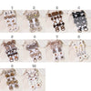 10Pcs/Set Girls Cartoon Hair Band Bow Hair Ties Flower Headbands Princess Elastic Rubber Bands Kids Hair Accessories