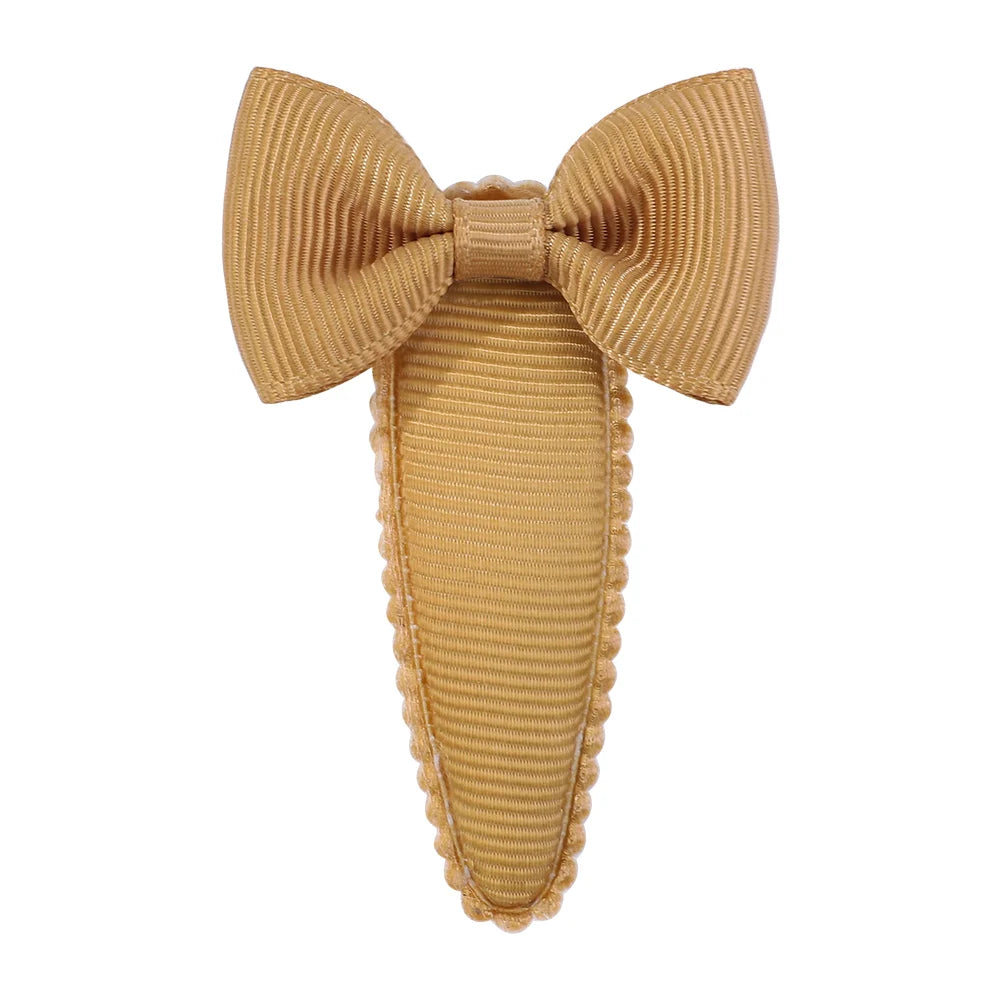 2Pcs Bow Flowers Hair Clip Girl Cute Hair Bands Kids Hair Accessories Handmade Cloth Headwear Hairpins Barrettes Headdress Gift