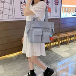 Load image into Gallery viewer, Large Capacity Crossbody Bag with Multiple Pockets, Oxford Messenger Bag - Adjustable Shoulder Bags for School Travel Work Daily
