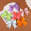 2/3Pcs Lovely Solid Color Ribbon Bows Hair Clip for Kids Girls Hairpins Barrettes Handmade Baby Headwear Kids Hair Accessories