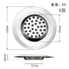 Kitchen Sink Strainer Sink Grid Filter Stainless Steel Mesh Drain Hole Filter Protection Against Clogging Kitchen Accessories