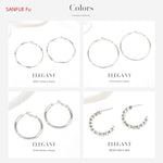 Load image into Gallery viewer, San Fu Earrings Best Selling Light Luxury Temperament Female Accessories Simple Bracelet
