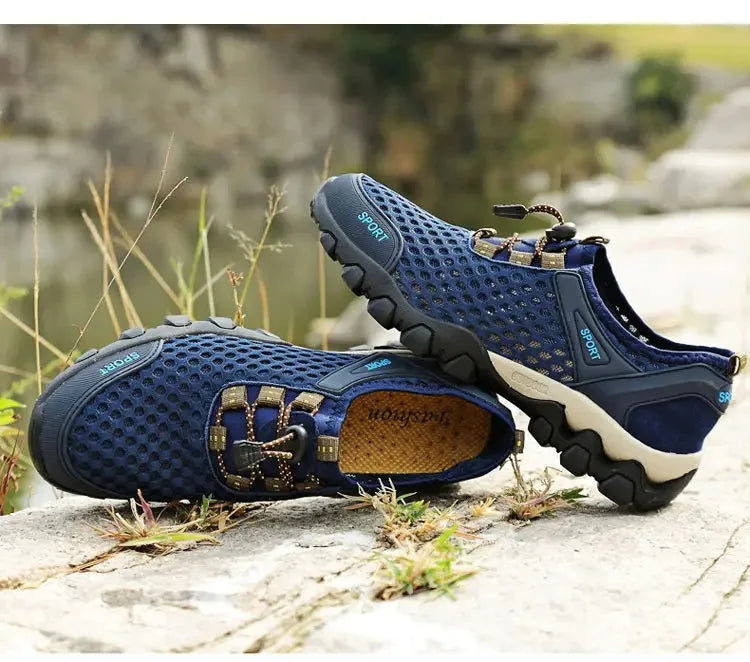 Breathable Sneakers Men Shoes Fashion Shoes For Men Climbing Hiking Shoes Men Outdoor Beach Wading Tenis Barefoot Sneakers