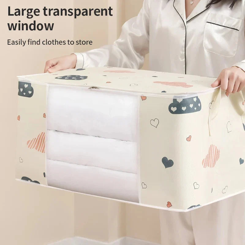 Quilt Storage Bag Multi-functional Dustproof Moistureproof Large-capacity Clothes Storage Bag Home Moving Organising Bag