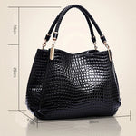 Load image into Gallery viewer, Famous Designer Brand Bags Women Leather Handbags 2023 Luxury Ladies Hand Bags Purse Fashion Shoulder Bags Bolsa Sac Crocodile
