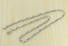 S925 Sterling Silver Necklace National Style Retro Emblem Hip Hop Chain Personalized Fashion Accessories Chain Jewelry