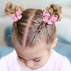 2pcs/set Butterfly Hair Clip Gradient Flocking Hairpins with Gold Color Cute Gauze Headwear Girls Children Hair Accessories Gift