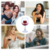 Wine Decanter Glass Aerating Glass Accessories Flat Bottom And Goblet Wine Glasses Decanter For Party Home Offices Hotel