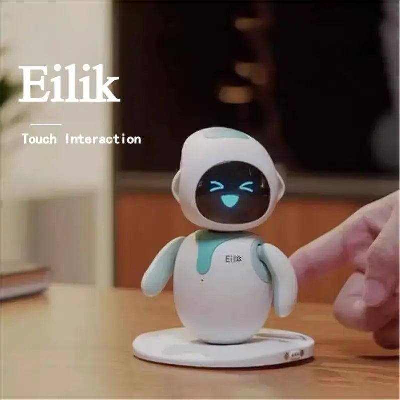 Eilik Smart Robot Pet Toy AI Emotional Intelligent Companion Pets Robot Touch Intractive Desktop Toys Children Adult Fun Gifts