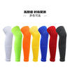 A Set Anti Slip Soccer Socks Adults Kids High Elasticity Soccer Shin Guard Sleeves Over Knee Football Leg Guard Protective Gear