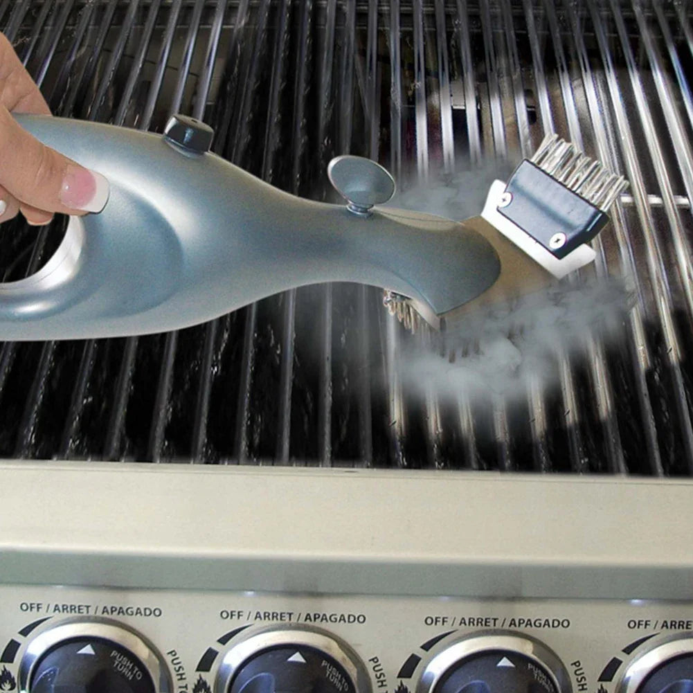 Barbecue Grill Cleaning Brush Portable Barbecue Grill Steam Cleaning Tool Steam or Gas Accessories BBQ Tool Cleaner Kitchen Tool