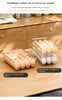 Egg storage box Refrigerator special fresh-keeping sealed anti-drop egg box Home kitchen sorting food storage box kitchen items