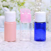 20Pcs 10ml Plastic Clear Bottles With Flip Caps Empty PET Cosmetic Perfume Containers Portable Makeup Tools Travel Accessories