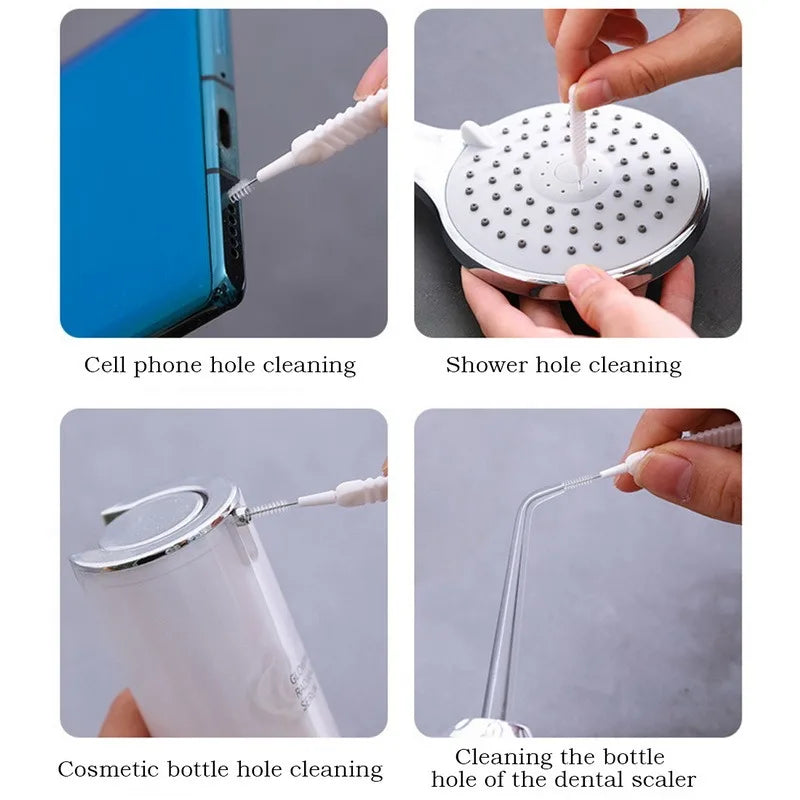 Universal Dust Plug Mobile Phone/Headphones/Speaker Dustproof Cleaning Tools for iPhone Charge Port Protector Cleaning Brush Set