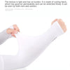 1 Pair Summer Finger Sleeve Ice Cool Wearing High Elastic Elbow Spring Outdoor Riding Fingerless Fishing Custom Ice Silk Sleeve