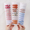 6/10Pcs Fashion Print Hairclips with Paper Jam Girl Waterdrop Broken Hair BB Clip Handmade Hairpin Headwear Kid Hair Accessories
