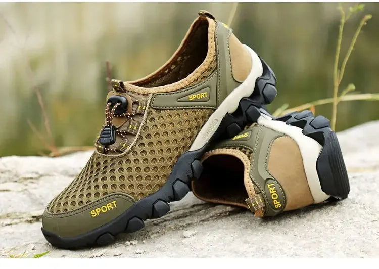 Breathable Sneakers Men Shoes Fashion Shoes For Men Climbing Hiking Shoes Men Outdoor Beach Wading Tenis Barefoot Sneakers