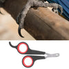 Pet Bird Parrot Small Animals Accessory Grooming Tool Nail Scissors Clipper Black And Red