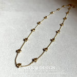 Load image into Gallery viewer, Minimalist Temperament Copper Plated 14k Gold Sar Necklace For Women
