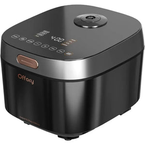 Offacy Rice Cooker Maker Uncooked Preset Programs, Smart Fuzzy Logic Steamer Cooking Appliances