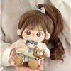 20cm Miaomiao Girl Plush Toys Idol Doll Soft Stuffed Body Can Change Clothes Fans Collection Children Halloween Gift