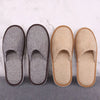 Disposable Hotel Travel Spa Portable Flop Shoes Men Women Home Guest Indoor Slippers Unisex Slippers Summer Linen Slippers