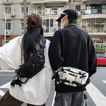 Load image into Gallery viewer, 2024 Techwear Style Punk Hip Hop Single Shoulder Crossbody Bag Men Women Street Vintage Chest Bag Casual Sport Fanny Pack
