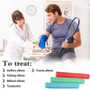 Physical Therapy Flexible Twist Bar Rod Hand Wrist Exerciser Bars Silicone Different Resistance Strength Training Tools