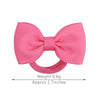 2Pcs/Set Wholesale 32Colors Mini Ribbon Bows HairBand Kids Girls Sweet Colorful Nylon Elastic Headband Headwear Hair Accessories