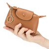 Genuine Leather Coin Purses Small Card Holder Purse High Quality Leather Mini Dumplings Wallet Brand Exquisite Clutch Bag 2023