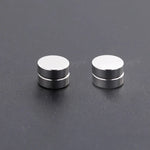 Load image into Gallery viewer, 3 Pairs Crystal Strong Magnetic Ear Stud Clip Earrings for Men and Women Punk Round Zircon Magnet Earrings Non Piercing Jewelry

