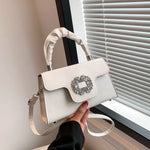 Load image into Gallery viewer, New Luxury Women’s Bag Designer Brand Crossbody Bags Diamond Messenger Bag PU Luxury Handbag Travel Square Bag
