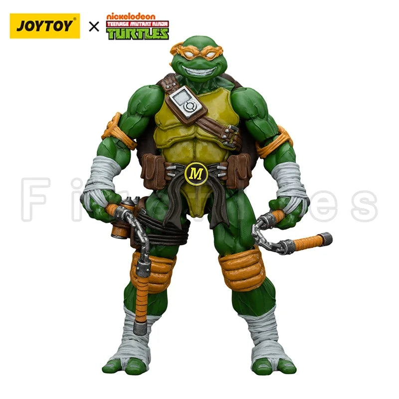 1/18 JOYTOY Action Figure Turtles-Michelangelo Donatello Leonardo Raphael