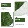 Pet Mat Vivid Pee Pad Cage Wear-resistant Grass outside Rug Accessories Playing Fake Baby Pads