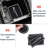 Front Back Door Slot Pad Mat Cup Holders Mats Armrest Storage Box Pad for Subaru Forester 2019 2020 2021 2022 Car Accessories