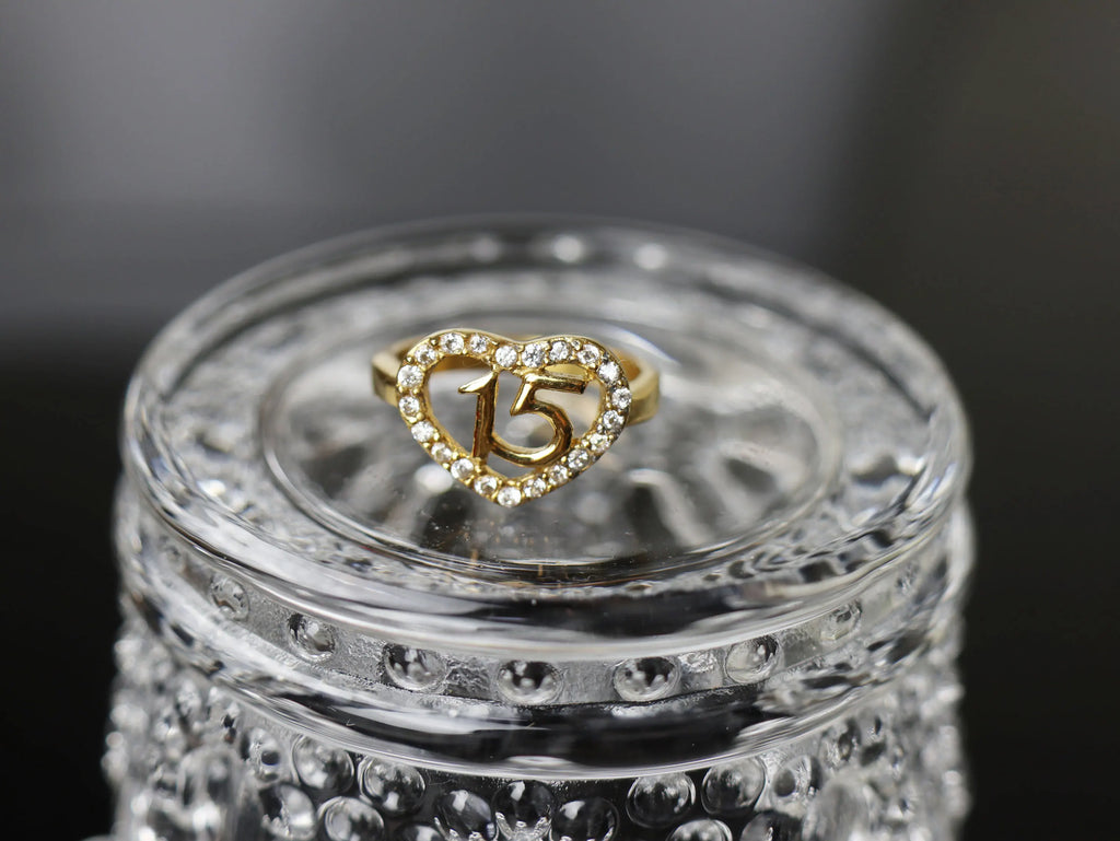 15 Year Old Rings for Quinceanera  favor quince gift for girl