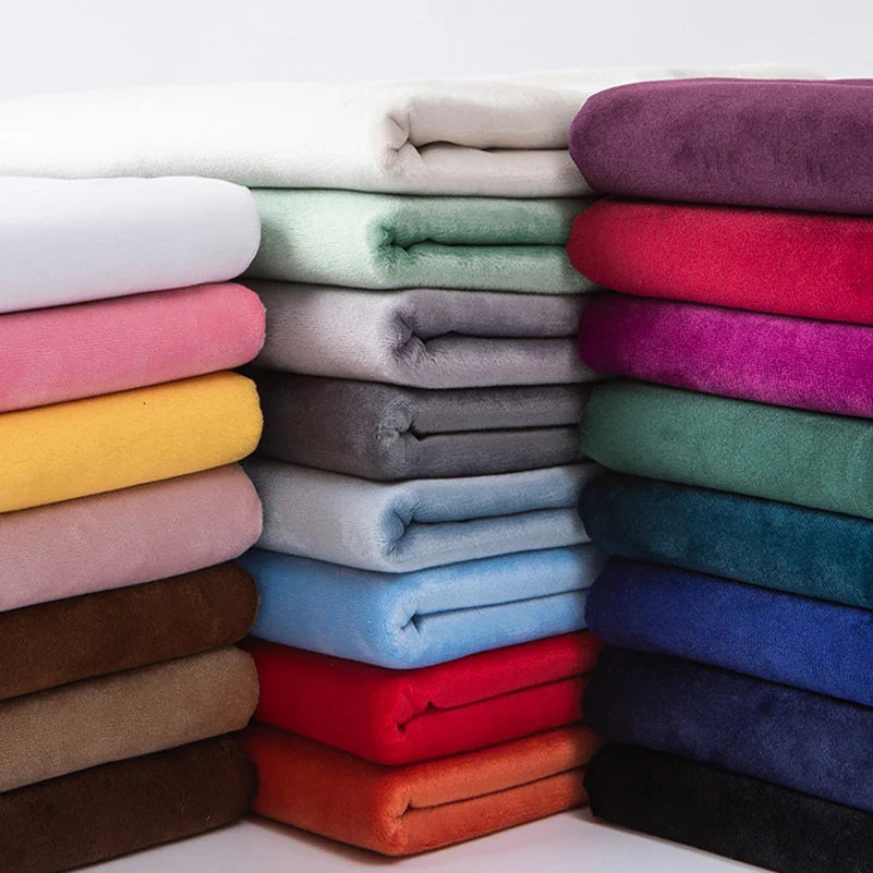 Home Decor Fabric Velvet for Furniture Decoration Accessories Drapery Upholstery by Half Meter