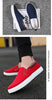 Men Shoes Canvas Sneakers Flats Lace up Leisure Loafers Fashion Comfort Rubber Sole Non Slip Sneakers 45 45 47 48 Large Size