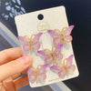 5PCS Sweet Stereoscopic Color Gradient Cute Baby Hairpins Kids Hair Clips Children Headwear Princess Barrette Girls Accessories