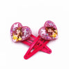 2Pcs Cartoon Princess Disney Mermaid Ariel Shine Hair Clips BB Clips Kids Hairpins Girls Hair Accessories Baby Headdress Gift