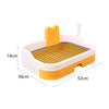 Dog Toilet Dog Potty Pan Pet Accessories Cleaning Tool Reusable Portable Easy to Clean Puppy Training Potty Tray Dog Potty Tray