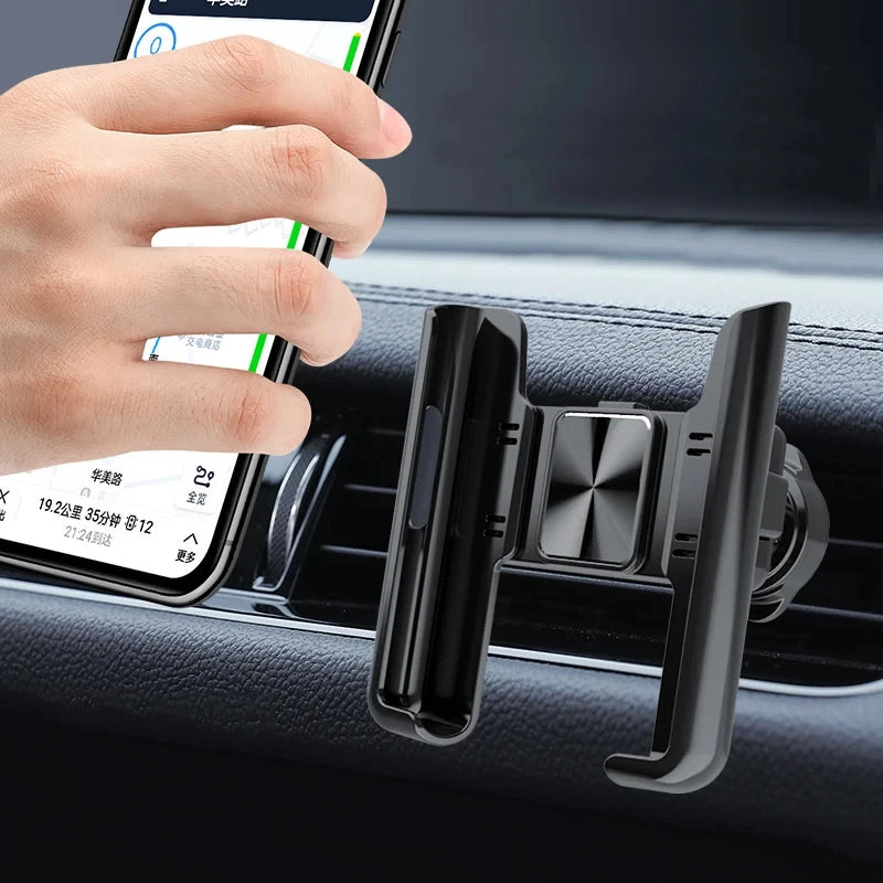 Car Phone Holder 360 Rotation Stand for Cell Phone Universal Gravity Auto Phone Holder In Car Air Vent Clip Mount GPS Support